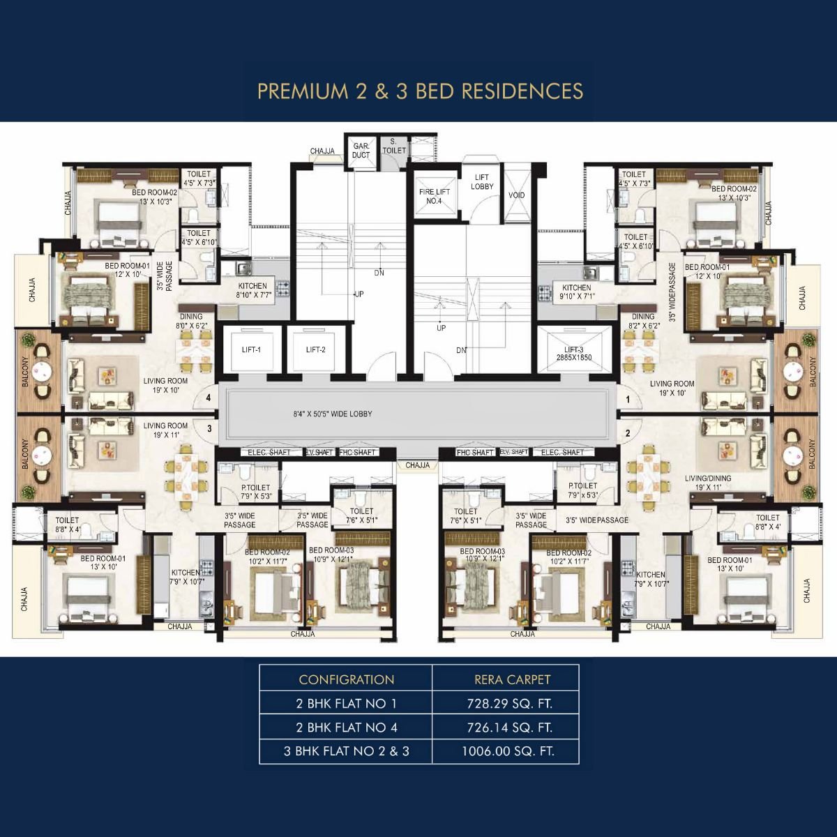 Jaswanti-Jewel-Floor-Plan-Premium-2-&-3-Bed-Residences