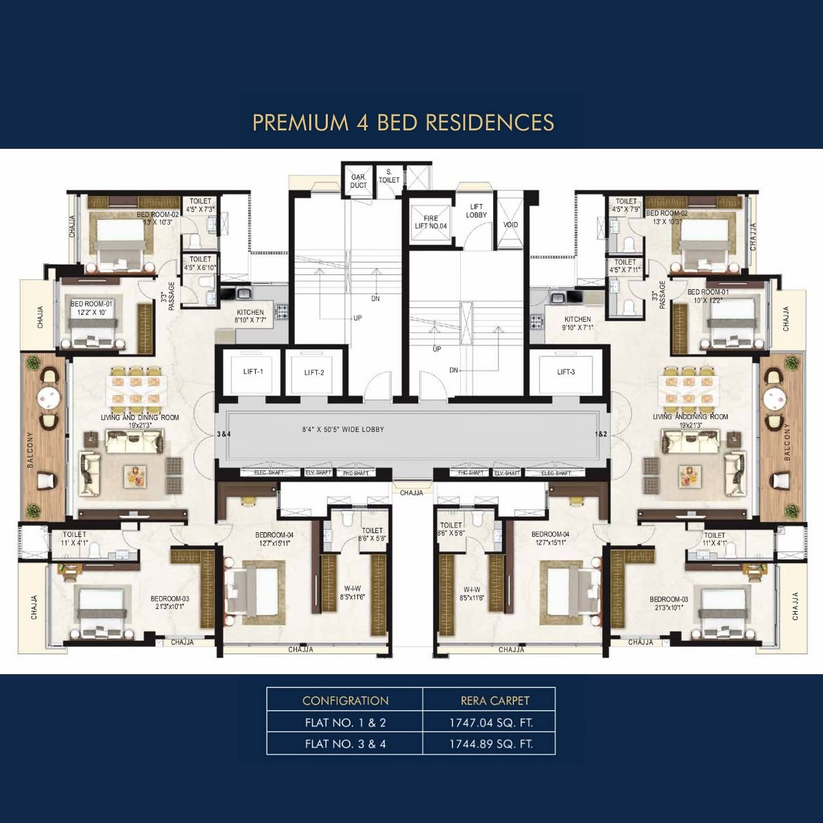 Jaswanti-Jewel-Floor-Plan-Premium-4-Bed-Residences