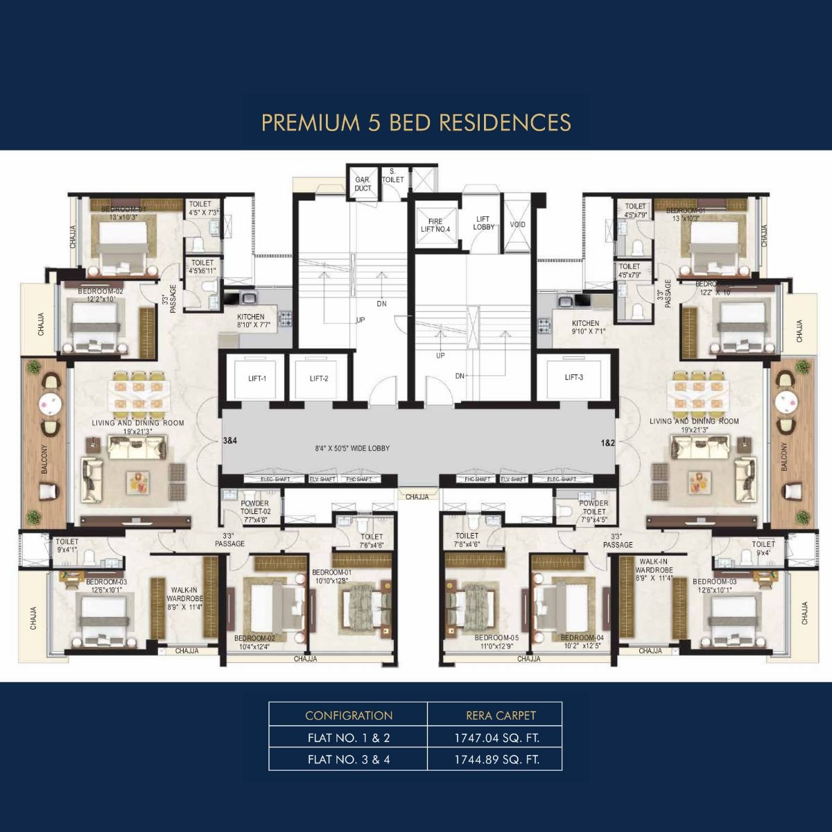 Jaswanti-Jewel-Floor-Plan-Premium-5-Bed-Residences